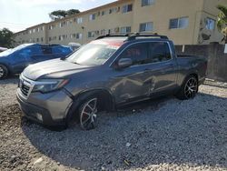 Salvage cars for sale at Opa Locka, FL auction: 2017 Honda Ridgeline RTS