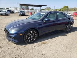 Salvage cars for sale at San Diego, CA auction: 2022 Hyundai Sonata Limited