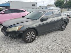 Salvage cars for sale from Copart Opa Locka, FL: 2011 Honda Accord EX