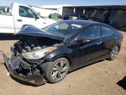 Salvage cars for sale at Brighton, CO auction: 2014 Hyundai Elantra SE