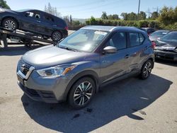 Salvage cars for sale from Copart San Martin, CA: 2020 Nissan Kicks SV