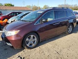 Salvage cars for sale from Copart Columbus, OH: 2013 Honda Odyssey Touring