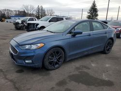 Salvage cars for sale at Ham Lake, MN auction: 2019 Ford Fusion SE