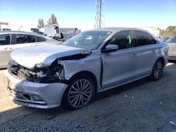 Salvage cars for sale at Hayward, CA auction: 2016 Volkswagen Jetta SEL