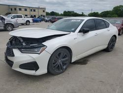 Salvage cars for sale from Copart Wilmer, TX: 2022 Acura TLX Tech A