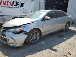 Salvage cars for sale at Jacksonville, FL auction: 2016 Toyota Camry LE