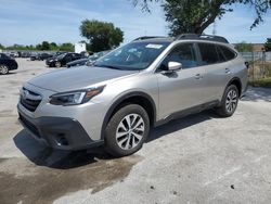 Salvage cars for sale from Copart Orlando, FL: 2020 Subaru Outback Premium