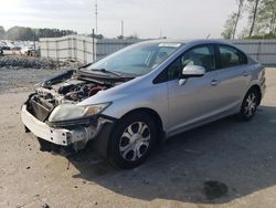 Honda Civic Hybrid salvage cars for sale: 2015 Honda Civic Hybrid