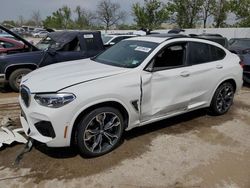 Salvage cars for sale at Bridgeton, MO auction: 2021 BMW X4 M Competition