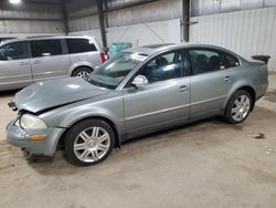 Volkswagen salvage cars for sale: 2005 Volkswagen Passat GLX 4MOTION