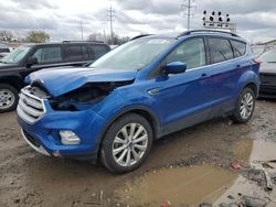 Ford Escape SEL salvage cars for sale: 2019 Ford Escape SEL