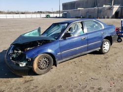 Salvage cars for sale at Fredericksburg, VA auction: 2000 Honda Civic LX