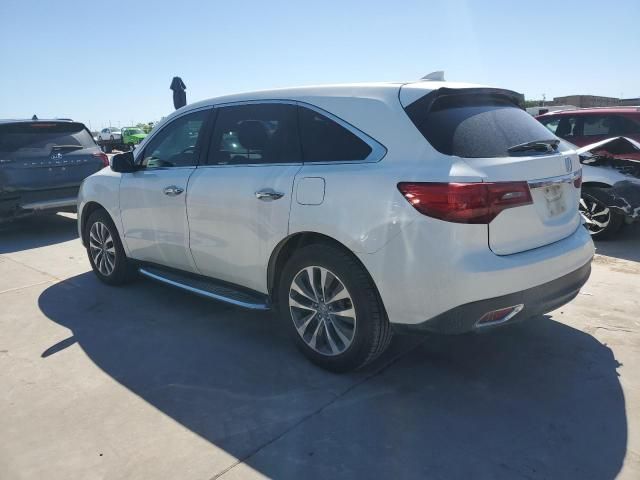 2015 Acura MDX Technology