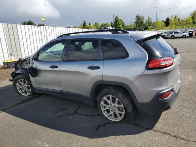 2016 Jeep Cherokee Sport