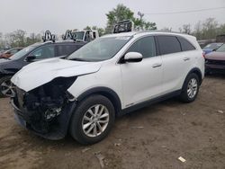 Salvage cars for sale from Copart Baltimore, MD: 2017 KIA Sorento LX