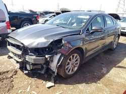 Salvage cars for sale from Copart Elgin, IL: 2017 Ford Fusion SE