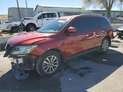 Nissan salvage cars for sale: 2016 Nissan Pathfinder S