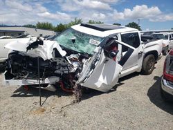 Vehiculos salvage en venta de Copart Sacramento, CA: 2024 Toyota Tundra Crewmax Limited