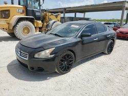 Salvage cars for sale at West Palm Beach, FL auction: 2014 Nissan Maxima S