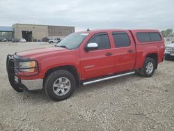 Salvage cars for sale at Kansas City, KS auction: 2011 GMC Sierra K1500 SLE