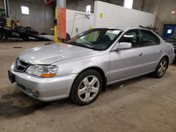Salvage cars for sale from Copart Blaine, MN: 2003 Acura 3.2TL TYPE-S