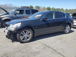 Salvage cars for sale from Copart Exeter, RI: 2015 Infiniti Q40