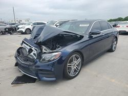 Salvage cars for sale at Grand Prairie, TX auction: 2019 Mercedes-Benz E 300