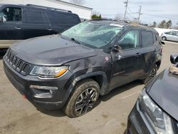 Salvage cars for sale from Copart New Britain, CT: 2021 Jeep Compass Trailhawk