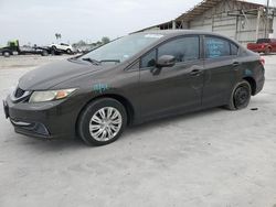 Honda salvage cars for sale: 2013 Honda Civic LX