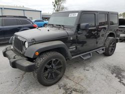 Jeep salvage cars for sale: 2018 Jeep Wrangler Unlimited Sport