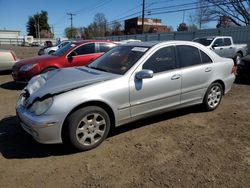 Salvage cars for sale at New Britain, CT auction: 2005 Mercedes-Benz C 240 4matic
