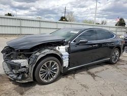 Salvage cars for sale at Littleton, CO auction: 2018 Lexus LS 500
