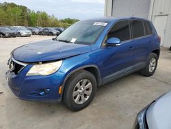 Salvage cars for sale at Gaston, SC auction: 2010 Volkswagen Tiguan S