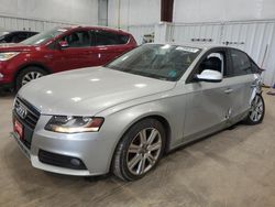 Salvage cars for sale at Milwaukee, WI auction: 2011 Audi A4 Premium