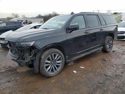 Salvage cars for sale at Hillsborough, NJ auction: 2021 Cadillac Escalade ESV Sport