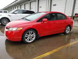 Salvage cars for sale from Copart Louisville, KY: 2008 Honda Civic SI