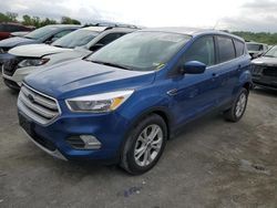 Salvage cars for sale at Cahokia Heights, IL auction: 2019 Ford Escape SE