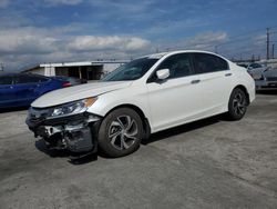 Salvage cars for sale at Sun Valley, CA auction: 2017 Honda Accord LX
