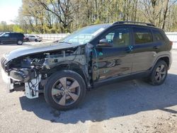 Salvage cars for sale at Glassboro, NJ auction: 2016 Jeep Cherokee Latitude