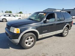 Ford salvage cars for sale: 2002 Ford Explorer XLT