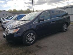 Salvage cars for sale at York Haven, PA auction: 2013 Honda Odyssey EXL