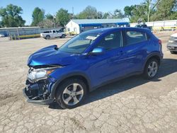 Salvage cars for sale at Wichita, KS auction: 2018 Honda HR-V LX
