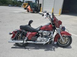 Salvage motorcycles for sale at Fort Pierce, FL auction: 2007 Harley-Davidson Flht