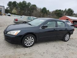Salvage cars for sale at Mendon, MA auction: 2007 Honda Accord SE