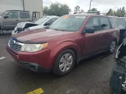 Salvage cars for sale at Woodburn, OR auction: 2009 Subaru Forester 2.5X