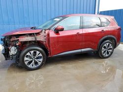 Salvage cars for sale at Houston, TX auction: 2021 Nissan Rogue SV