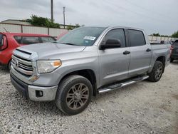 Salvage cars for sale at Haslet, TX auction: 2016 Toyota Tundra Crewmax SR5