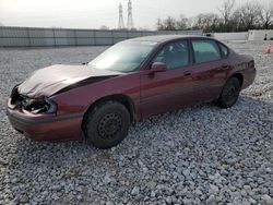 Chevrolet Impala salvage cars for sale: 2002 Chevrolet Impala