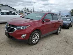 Salvage cars for sale at Pekin, IL auction: 2021 Chevrolet Equinox LT