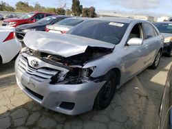 Salvage cars for sale at Martinez, CA auction: 2010 Toyota Camry Base